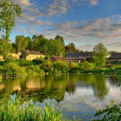 Пазл: Лето в деревне