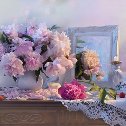 Пазл: Словно яркие сны о цветах 