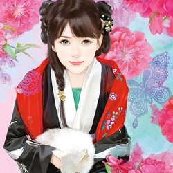 Пазл: Белый котёнок