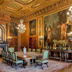 Пазл: Интерьер особняка в Ньюпорте