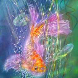 Пазл: Золотая рыбка
