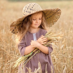 Пазл: В поле пшеницы