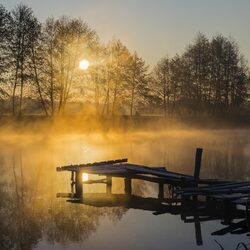 Пазл: Осеннее утро