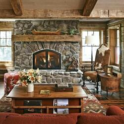 Пазл: Камин