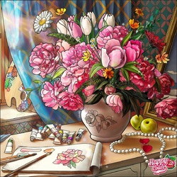 Пазл: Букет цветов