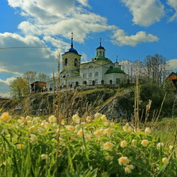 Пазл: Сельский храм