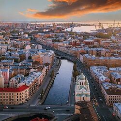 Пазл: Небо над городом