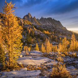 Пазл: Горы и осень
