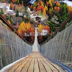 Пазл: Подвесной мост