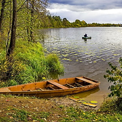 Пазл: На озере