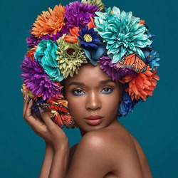 Пазл: Африканская красавица