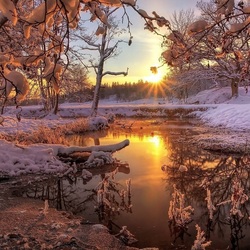 Пазл: Зимний вечер