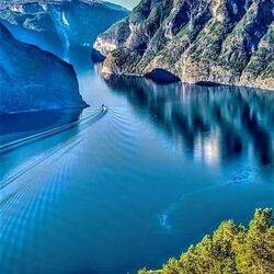 Пазл: Голубой залив