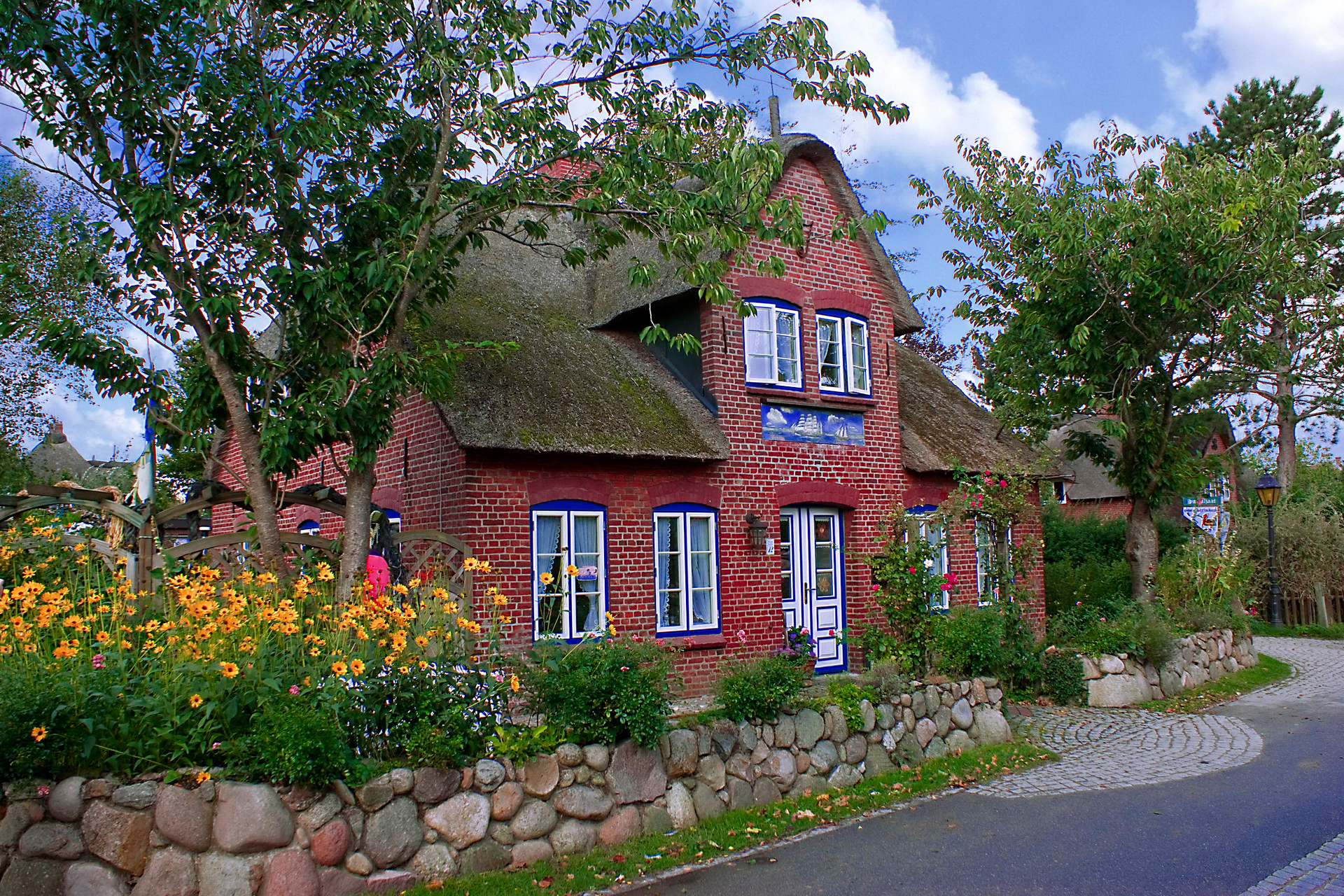 Дома в германии в деревне