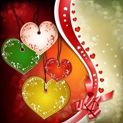 Пазл: Сердечки