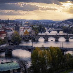 Пазл: Мосты в Праге