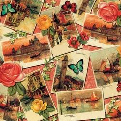 Пазл: Старые открытки