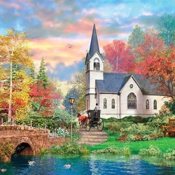 Пазл: Часовня