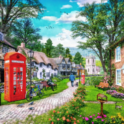 Пазл: Коттеджи