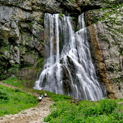 Пазл: Гегский водопад Абхазия