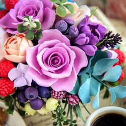 Пазл: Букет роз