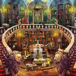 Пазл: Библиотека