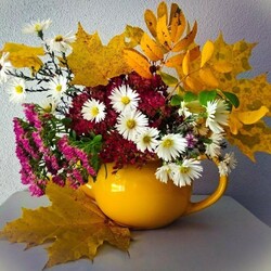 Пазл: Осенний букет