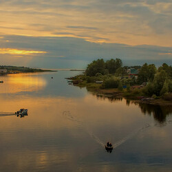 Пазл: На реке Сясь
