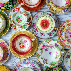 Пазл: Чашки