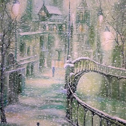 Пазл: Снегопад