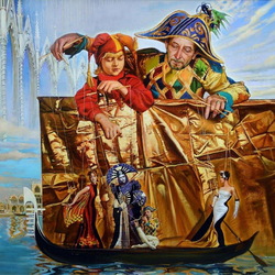 Пазл: Венецианские марионетки 