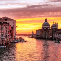 Пазл: Закат в Венеции
