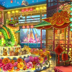 Пазл: Новый год в Китае