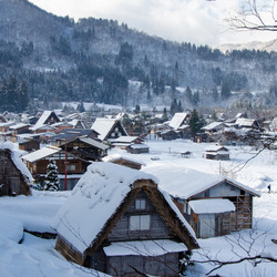 Пазл: Зимнее село
