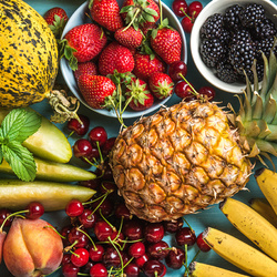 Пазл: Ананас в центре