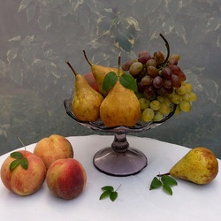 Пазл: Натюрморт с фруктами
