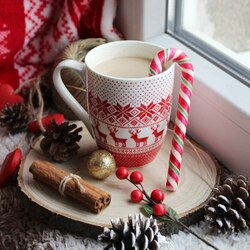 Пазл: Кофе с молоком