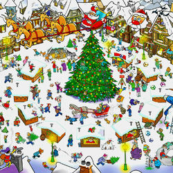 Пазл: Рождество