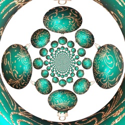 Пазл: Зелёный