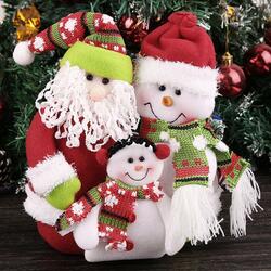 Пазл: Семья снеговиков