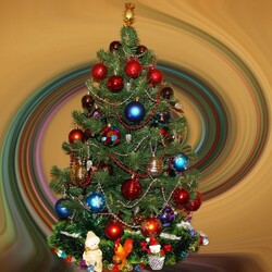 Пазл: Новогодняя елка