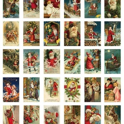 Пазл: Коллекция новогодних открыток