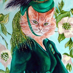 Пазл: Кошка Скарлетт О'Хара