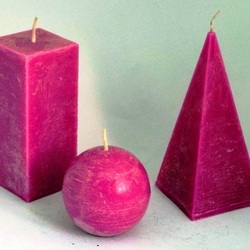 Пазл: Бордовые свечи