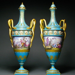 Пазл: Старинные вазы