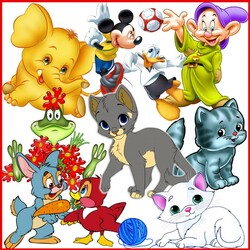 Пазл: Мультяшки