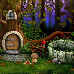 Пазл: Волшебный лес