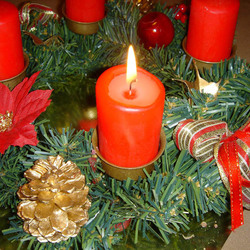 Пазл: Праздничные свечи