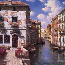 Пазл: Венецианский канал