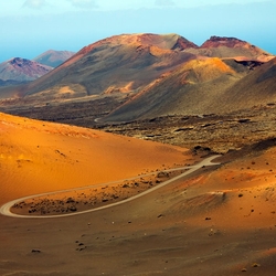 Пазл: Национальный парк Тиманфайя, Лансароте